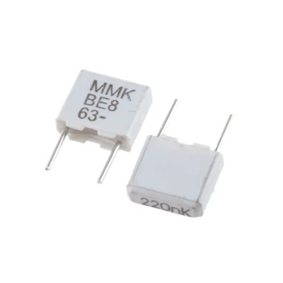 KEMET MMK Film Capacitor 220 nF, ±10%, 63 V DC, 40 V AC, Through Hole MMK5224K63J01L4BULK