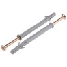 RS PRO Frame Fixing Nylon, 100 mm Length, 8 mm Drill Diameter, Maximum Fixing Thickness 60 mm, Pozidriv Head 275-771