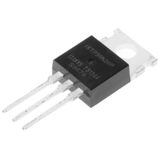 IXYS HiperFET Polar N-Channel MOSFET, 50A, 200V, Enhancement Mode, TO-220, 3-Pin IXTP50N20P