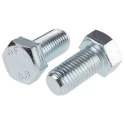 RS PRO Bright Zinc Steel Hex Bolt M20 x 40 mm, Grade 8.8, DIN 933, Fully Threaded 276-320