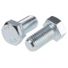 RS PRO Bright Zinc Steel Hex Bolt M20 x 40 mm, Grade 8.8, DIN 933, Fully Threaded 276-320