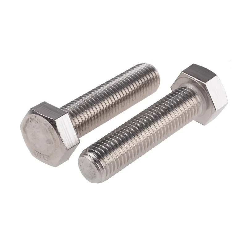 RS PRO Stainless Steel Hex Bolt M20 x 80 mm DIN 933 276-746