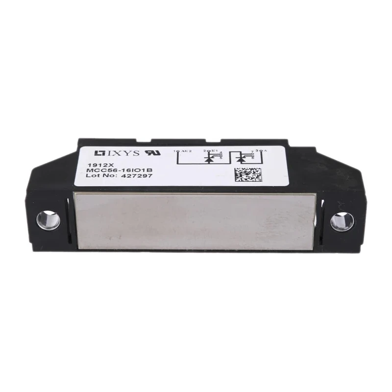 IXYS Dual Thyristor Module 1600 V, 1.6 kA, 64 A, Panel Mount, TO-240AA, 7-Pin MCC56-16IO1B
