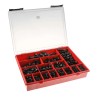 RS PRO Stainless Steel Hex Socket Drive Screw/Bolt Kit, 426 Pieces, Machine Screws, Black Oxide, DIN 912, 12-60mm, 278-102