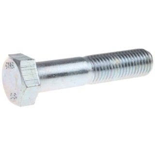 RS PRO Bright Zinc Plated Steel Hex Bolt M16 x 75 mm High Tensile DIN 931 279-919
