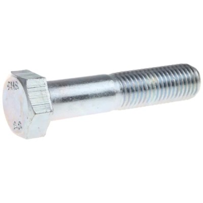 RS PRO Bright Zinc Plated Steel Hex Bolt M16 x 75 mm High Tensile DIN 931 279-919