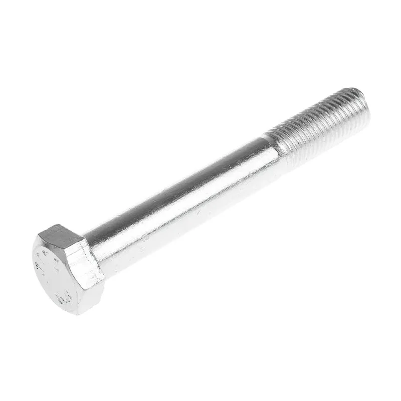 RS PRO Bright Zinc Plated Steel Hex Bolt M16 x 120 mm, DIN 931, Grade 304, Partially Threaded 279-953