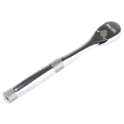 Stanley Proto Pear Head Ratchet Handle 6.35 mm Drive, Chrome Finish, 127 mm Length 4749XL