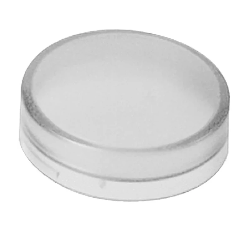 Schneider Electric White Push Button Cap, Lens Type, 22mm, For XB5/XB4 Series ZBV011