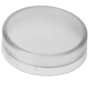 Schneider Electric White Push Button Cap, Lens Type, 22mm, For XB5/XB4 Series ZBV011
