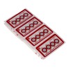RS PRO Temperature Sensitive Label 60°C to 77°C, 4 Level, Circular, Non-Reversible 286-030