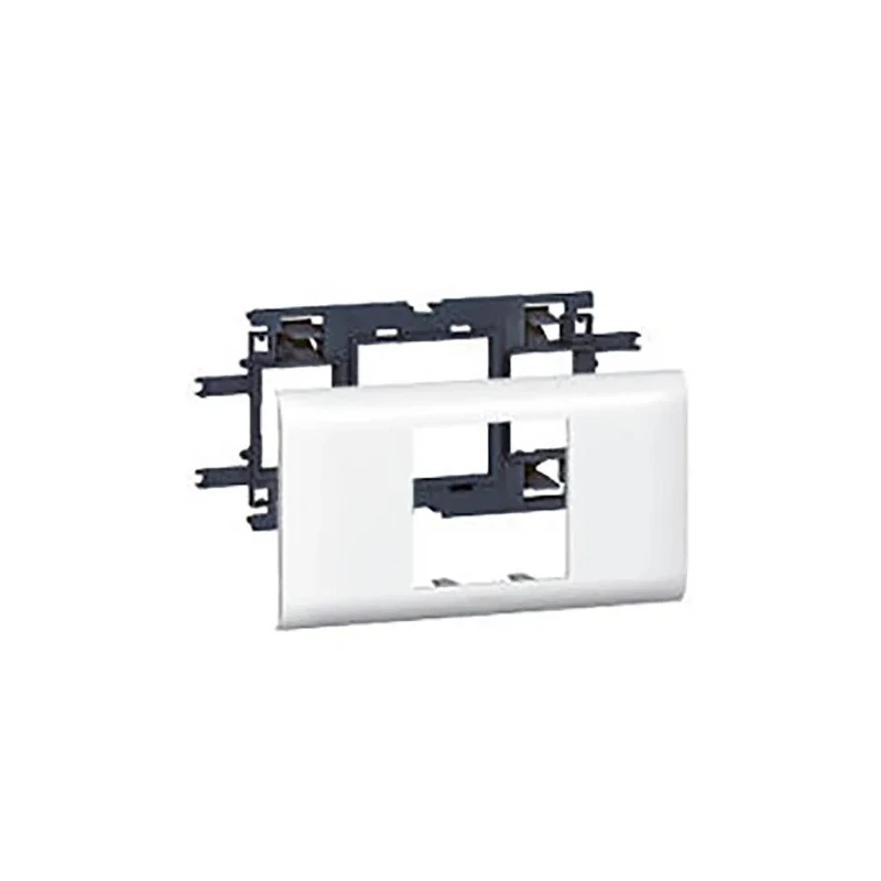 Legrand Polyvinyl Chloride Cable Trunking Accessory Mosaic Assembly, 45mm, White, Series MOSAIC 0 109 52