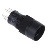 Omron Illuminated Push Button Switch, Latching, Panel Mount, SPST, 12 mm Cutout, Round, Green/Red/White/Yellow A3CT-7021