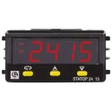 Pyro Controle STATOP 15 Panel PID Temperature Controller Relay, 1 Input, 2 Output, 26V AC, Modbus RTU LR02415-001
