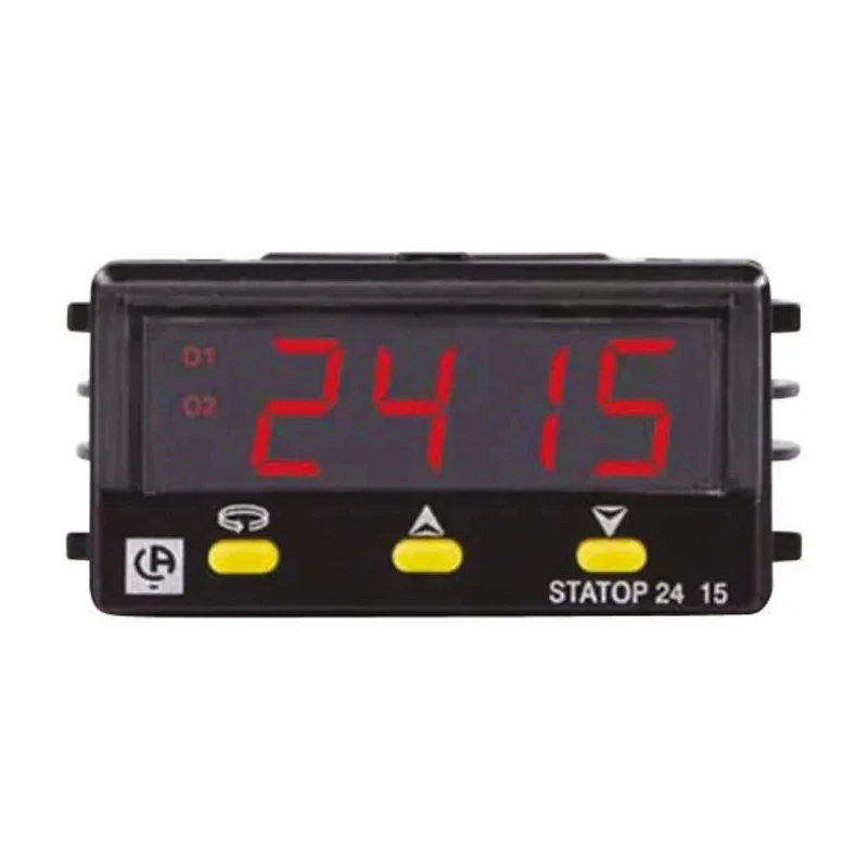 Pyro Controle STATOP 15 Panel PID Temperature Controller Relay, 1 Input, 2 Output, 26V AC, Modbus RTU LR02415-001