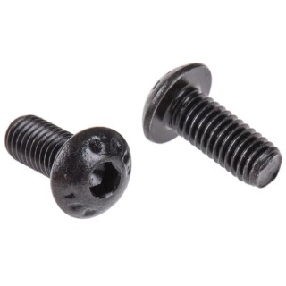 RS PRO Bright Zinc Steel Hex Socket Cap Screw, Hex Socket, M5 x 12 mm, Grade 10.9, ISO 7380, 281-265