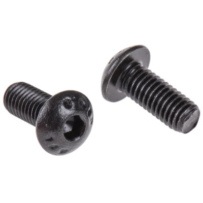 RS PRO Bright Zinc Steel Hex Socket Cap Screw, Hex Socket, M5 x 12 mm, Grade 10.9, ISO 7380, 281-265