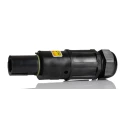 ITT Cannon Industrial Power Connector Cable Mount 400A 1kV IP65/IP67 Polybutylene Terephthalate Black NLDFT-2-BK-L-S120-M40A