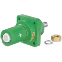 ITT Cannon Industrial Power Connector 660A 1kV IP65 IP67 Panel Mount Veam Powerlock NPDFT-E-GN-L-T6