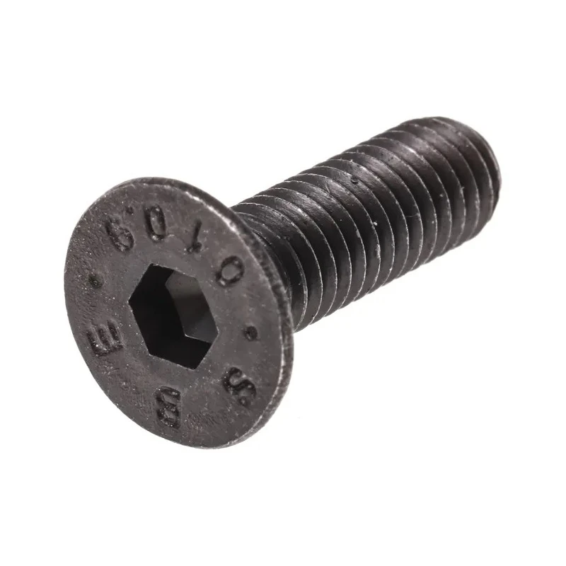 RS PRO Steel Hex Socket Countersunk Screw, M6 x 20 mm, DIN 7991, Grade 10.9 Black Finish 281-518