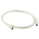 Roline PS/2 Extension Cable 1.8 m Grey Polyvinyl Chloride, 6-Pin Mini-DIN, Model 11.01.5818-50