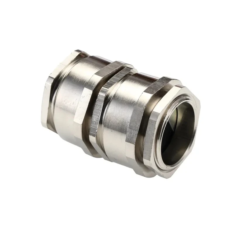 Lapp SKINDICHT Series 10 Cable Gland Kit, M32 Thread, Nickel-Plated Brass, 4–11.5 mm Cable Diameter, 10 52107350 & 52103040