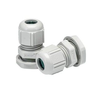 Lapp SKINTOP Series Cable Gland M16 Polyamide IP68 Flame Retardant 4.5–9mm Cable Range 53111417 & 53119210