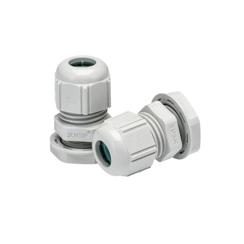 Lapp SKINTOP Series Cable Gland M16 Polyamide IP68 Flame Retardant 4.5–9mm Cable Range 53111417 & 53119210
