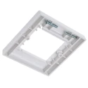 Molex CES White 1 Gang Light Switch Cover 17-0111-02, Euromod Series, 55mm Height, 50mm Width