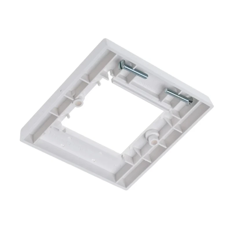 Molex CES White 1 Gang Light Switch Cover 17-0111-02, Euromod Series, 55mm Height, 50mm Width