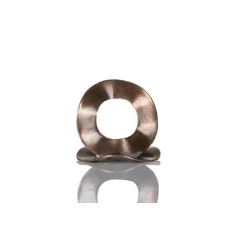 RS PRO Copper Crinkle Locking & Anti-Vibration Washer M3 BS 4463 289-657
