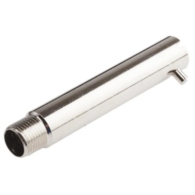 RS PRO Thermocouple Bayonet Adapter, Nickel Plated Brass, Single Pin Bayonet Fitting, 11 mm Body, 7.8 mm Bore 286-894