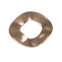 RS PRO Copper Plain Crinkle Locking & Anti-Vibration Washer M2.5 BS 4463 289-641