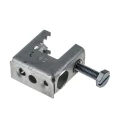 RS PRO Beam Clamp 45kg Max Load, 18mm Flange, 12.7mm Hole Steel Heavy Duty 291-076