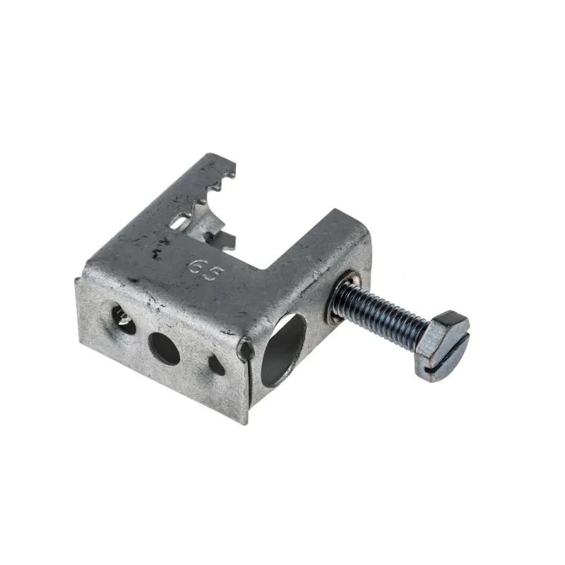 RS PRO Beam Clamp 45kg Max Load, 18mm Flange, 12.7mm Hole Steel Heavy Duty 291-076