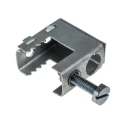 RS PRO Beam Clamp 45kg Max Load, 18mm Flange, 12.7mm Hole Steel Heavy Duty 291-076