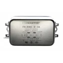 Schaffner Chassis Mount EMI Filter, 8A, 250V AC/DC, 0Hz–400Hz, Fast-On Terminals FN2090