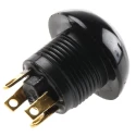 Otto P9 Series Momentary Push Button Switch, Grey LED, Panel Mount, SPST, Dome Actuator, 28 V DC 115 V AC, IP68 P9-113128