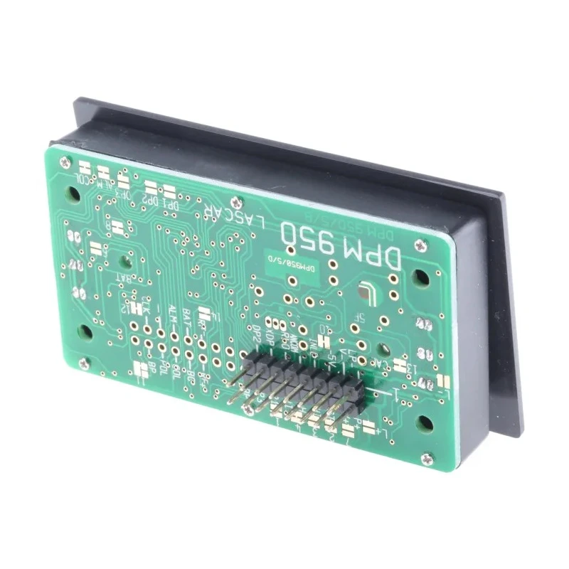 Lascar Digital Voltmeter DC, LCD Display, Panel Mount, 3-Digits, ±1% Accuracy, 40mm x 72mm, 19mm Digit Height DPM 950