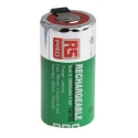 RS PRO NiMH Rechargeable Battery 1.2V, 2.6Ah, 22.6mm Diameter, High Temperature, Tagged 199-769