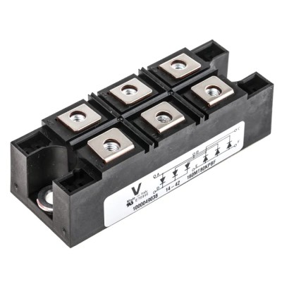 Vishay Bridge Rectifier Module 800 V, 1.5 kA, 6-Pin, INT-A-PAK, Panel Mount, Three Phase VS-160MT80KPBF