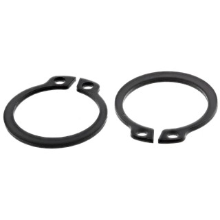 RS PRO Steel External Circlip for 19 mm Shaft, Phosphated & Oiled, 1.2 mm Thick 289-281