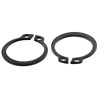 RS PRO Steel External Circlip for 19 mm Shaft, Phosphated & Oiled, 1.2 mm Thick 289-281