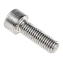 RS PRO Stainless Steel Hex Socket Cap Screw M10 x 30 mm Plain Finish DIN 912 293-476
