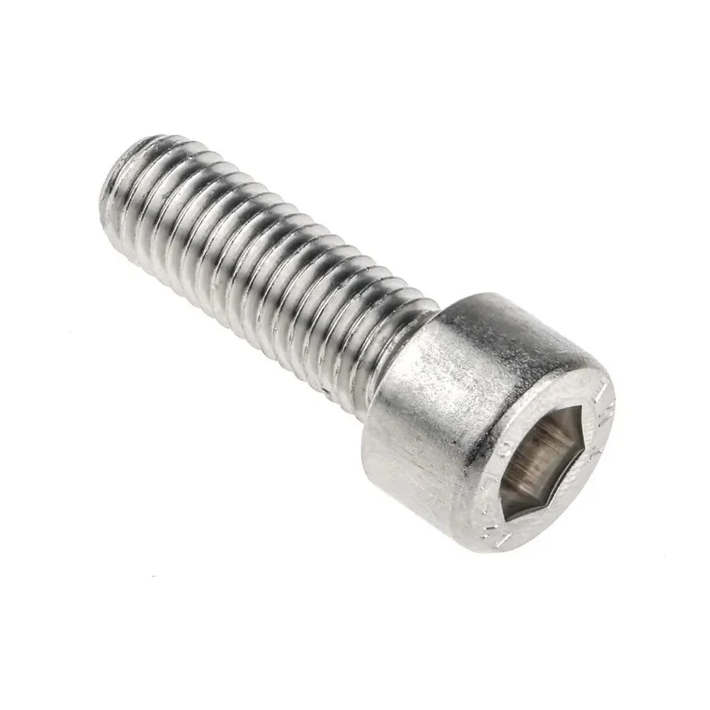 RS PRO Stainless Steel Hex Socket Cap Screw M10 x 30 mm Plain Finish DIN 912 293-476