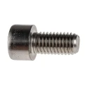 RS PRO Plain Stainless Steel Hex Socket Cap Screw, Hex Socket, M10 Thread, 20 mm Length, DIN 912, Grade A, 293-460