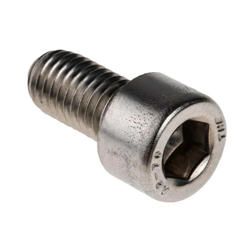 RS PRO Plain Stainless Steel Hex Socket Cap Screw, Hex Socket, M10 Thread, 20 mm Length, DIN 912, Grade A, 293-460