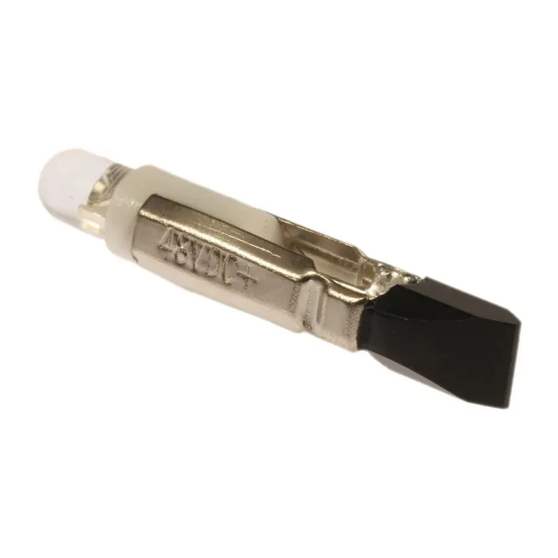 RS PRO White Indicator Lamp, Single Chip, 48V AC/DC, 5.5mm Diameter, 15mA, 203-739