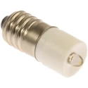 RS PRO White Indicator Lamp, Single Chip, 12 V AC/DC, E10 Base, 10 mm Diameter, 204-350