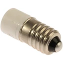 RS PRO White Indicator Lamp, Single Chip, 12 V AC/DC, E10 Base, 10 mm Diameter, 204-350